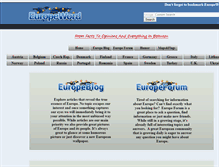 Tablet Screenshot of europeword.com